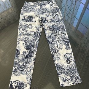 Blue print Pants